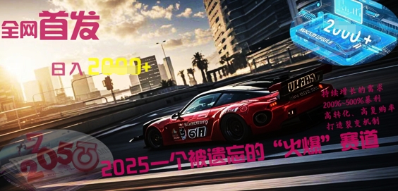 全网首发：2025一个被遗忘的“火爆”赛道轻松日入多张-互联网-新思维