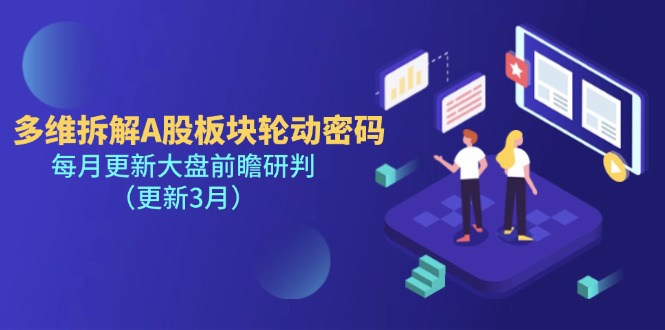 （14213期）多维拆解A股板块轮动密码，每月更新大盘前瞻研判（更新3月）-互联网-新思维
